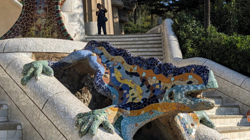 グエル公園のドラゴン