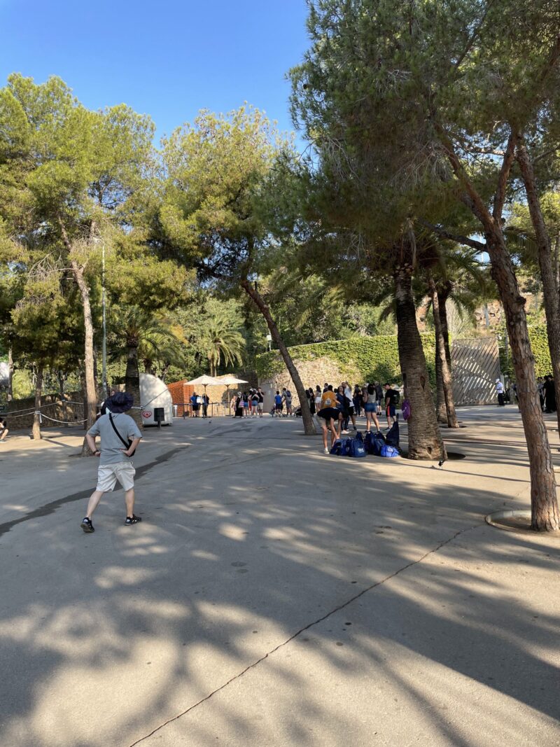グエル公園入口