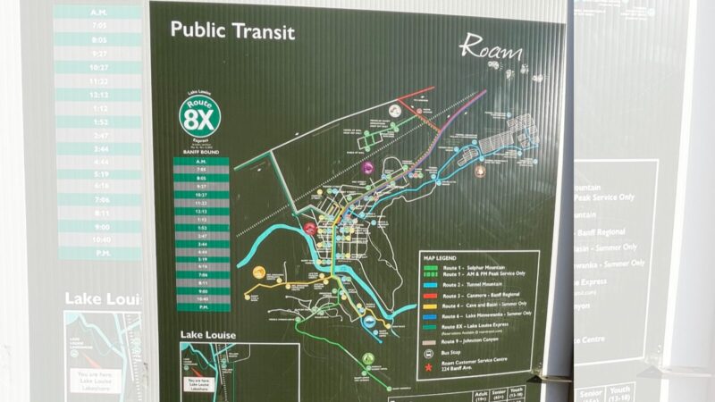 ８Xの路線図